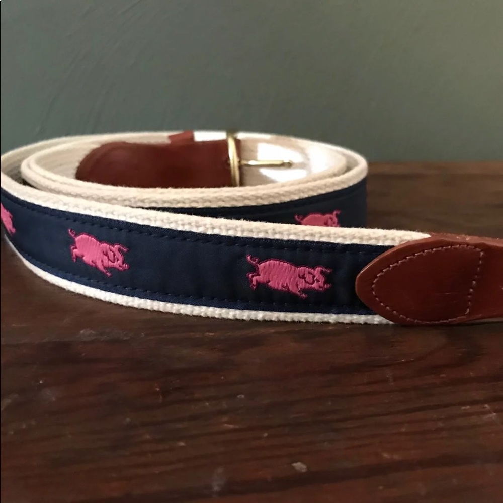Leather Man Ltd. Running Pigs Belt